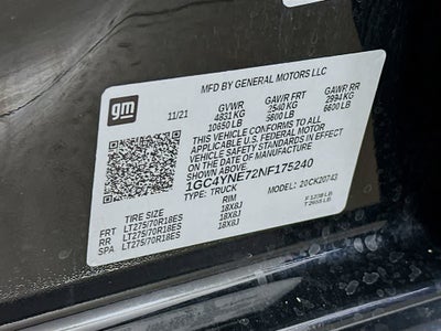 Chevrolet Silverado 2500HD LT 2022