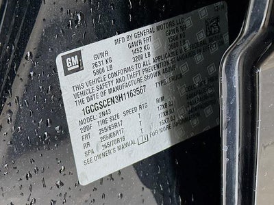 Chevrolet Colorado 2WD LT 2017