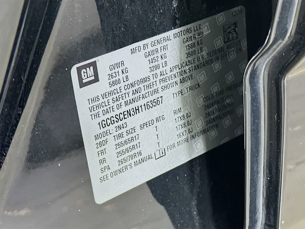 Chevrolet Colorado 2WD LT 2017