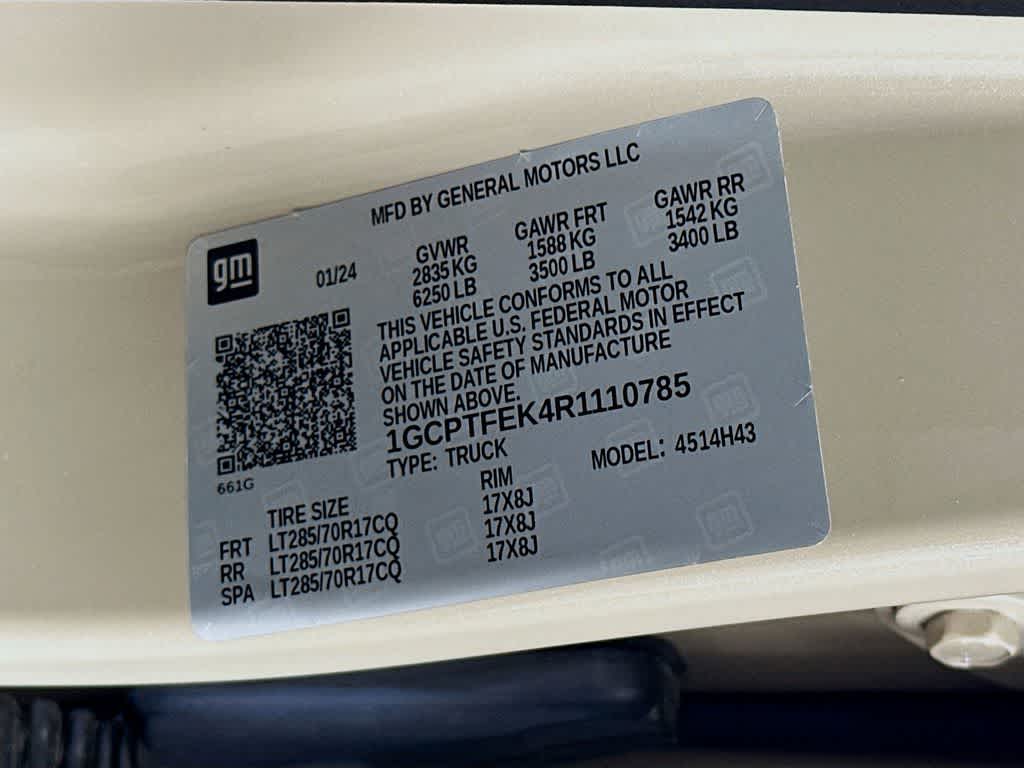 Chevrolet Colorado 4WD ZR2 2024