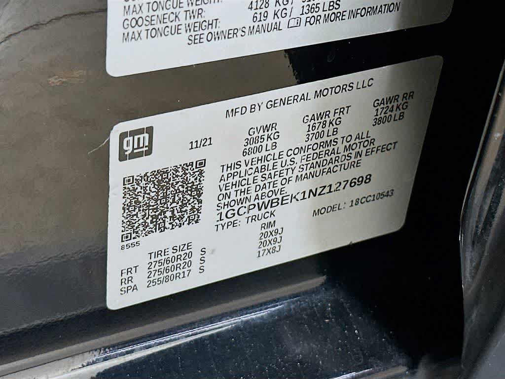 Chevrolet Silverado 1500 LTD Custom 2022