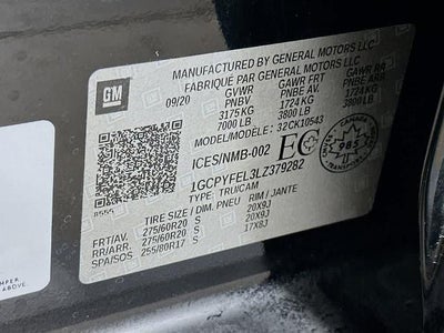 Chevrolet Silverado 1500 LT Trail Boss 2020