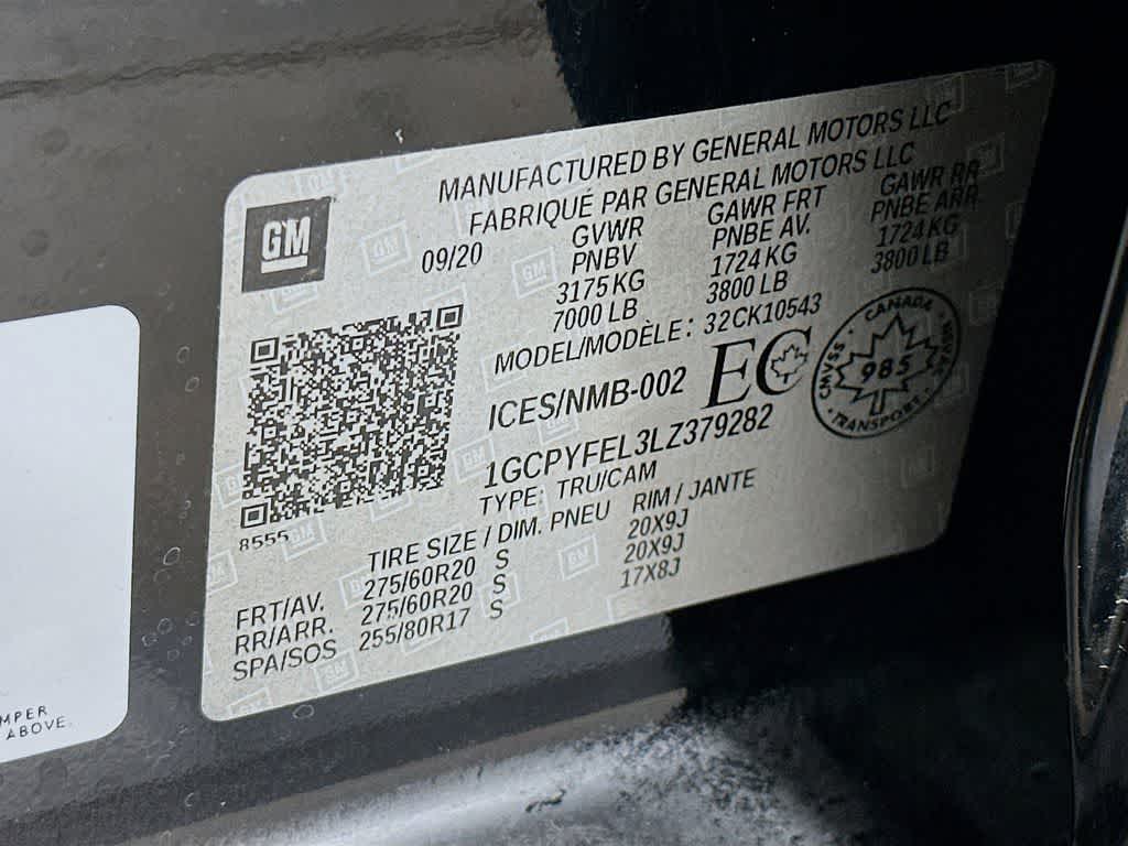 Chevrolet Silverado 1500 LT Trail Boss 2020