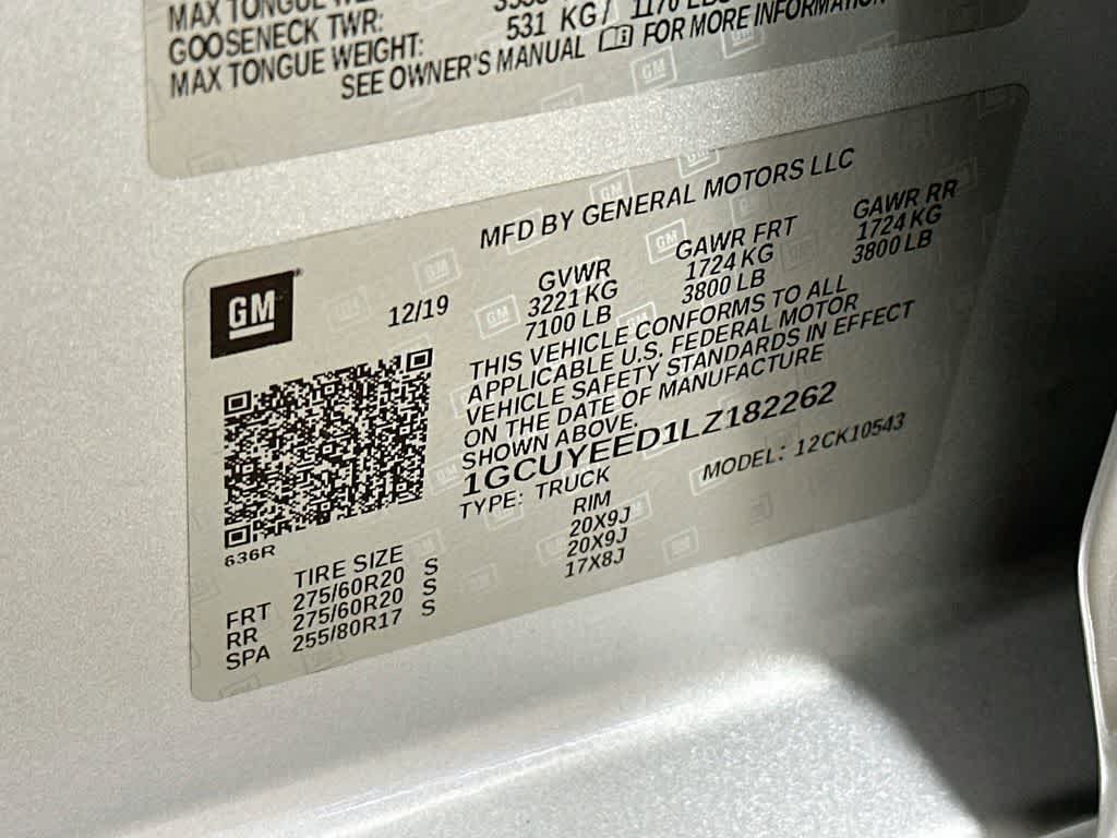 Chevrolet Silverado 1500 RST 2020