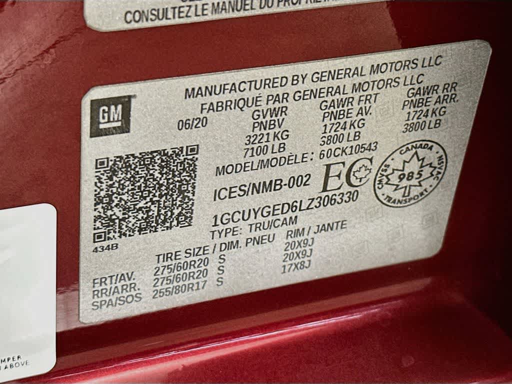 Chevrolet Silverado 1500 LTZ 2020