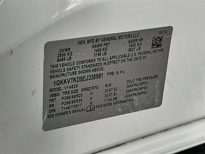 GMC Acadia Denali 2014