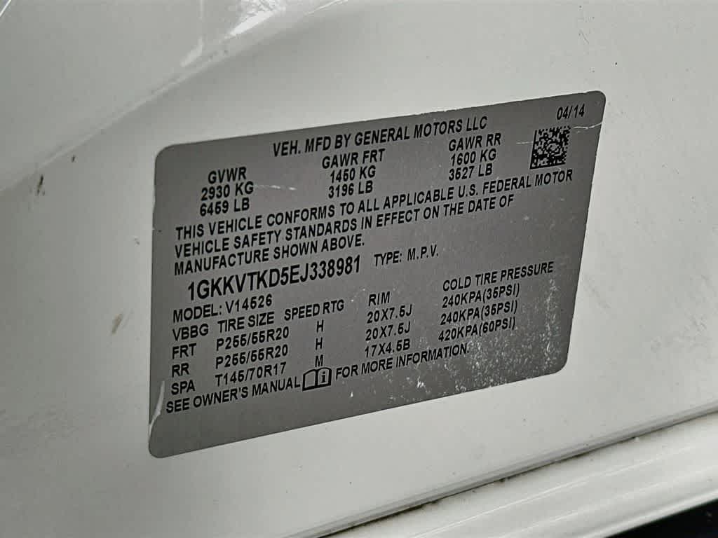 GMC Acadia Denali 2014