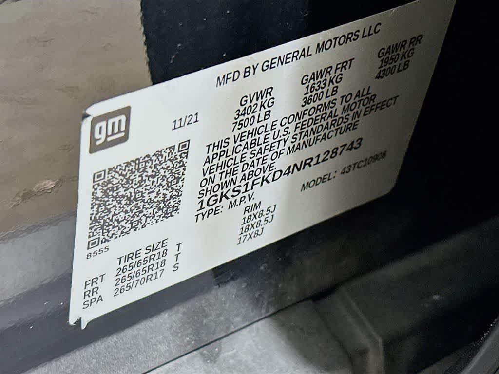 GMC Yukon XL SLE 2022