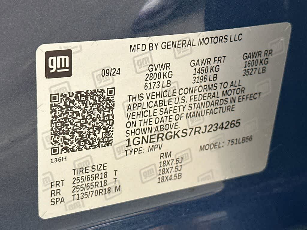 Chevrolet Traverse LT con tracción delantera, 2024