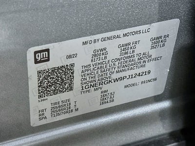 Chevrolet Traverse LT 2023 con tapicería de tela