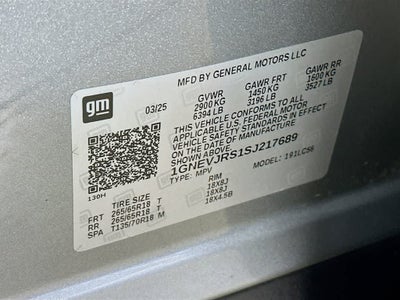 Chevrolet Traverse AWD Z71 2025