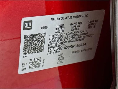 Chevrolet Tahoe LT 2025