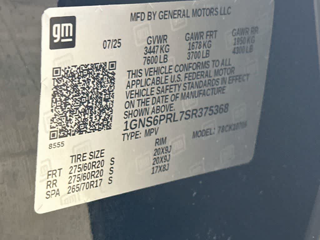 Chevrolet Tahoe Z71 2025
