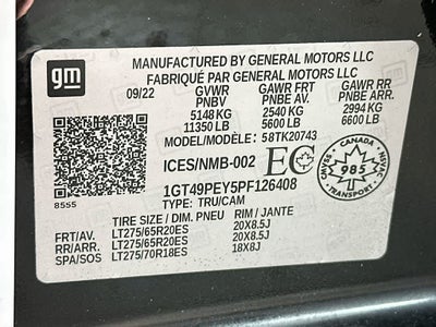 GMC Sierra 2500HD AT4 2023