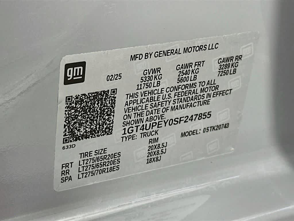 GMC Sierra 2500HD AT4 2025