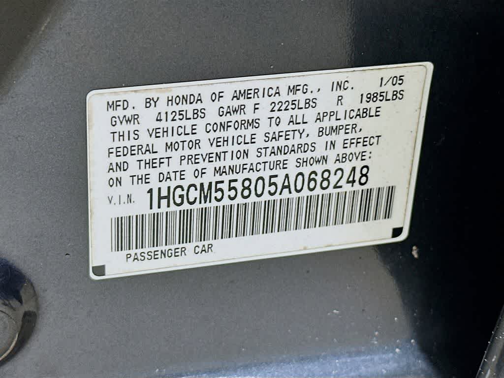 Honda Accord EX-L de 2005