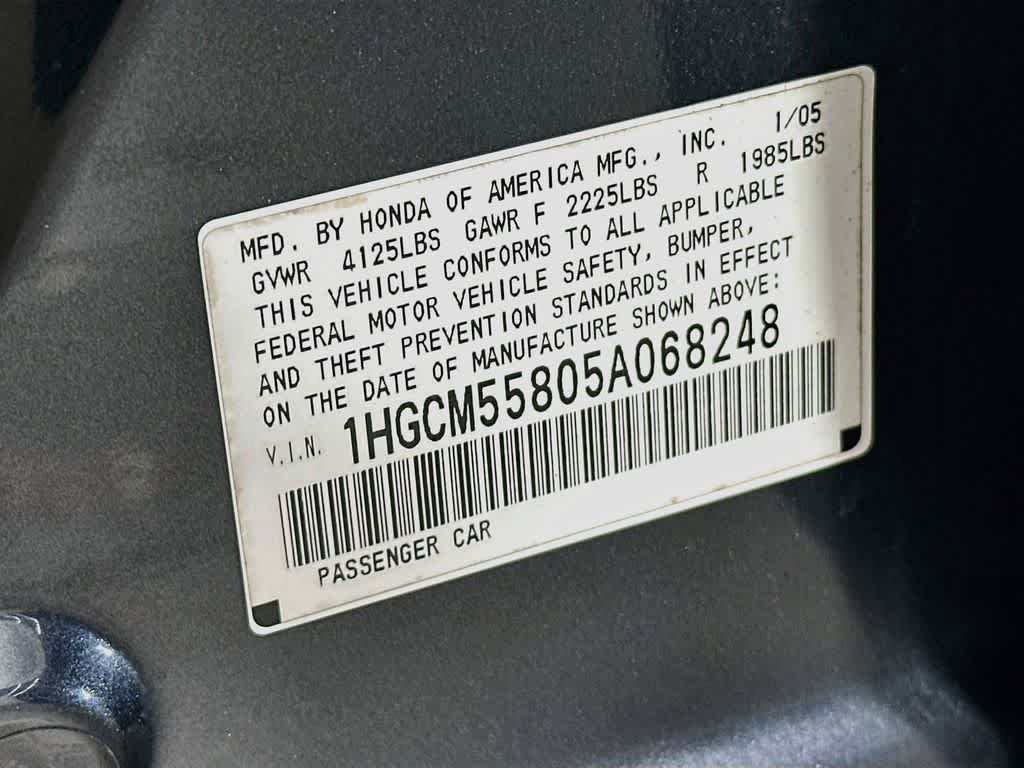 Honda Accord EX-L de 2005