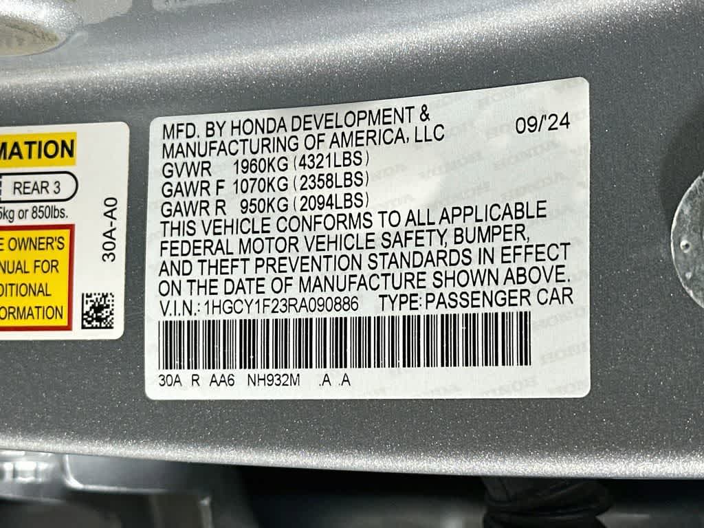 Honda Accord LX 2024