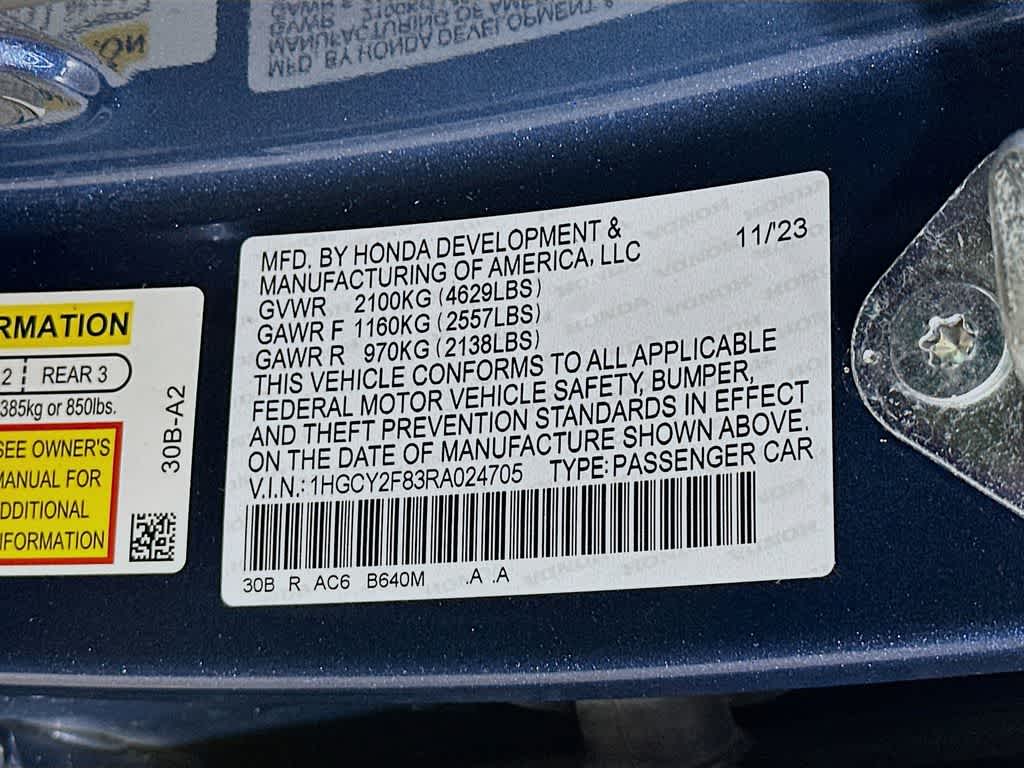 Honda Accord Hybrid Touring 2024