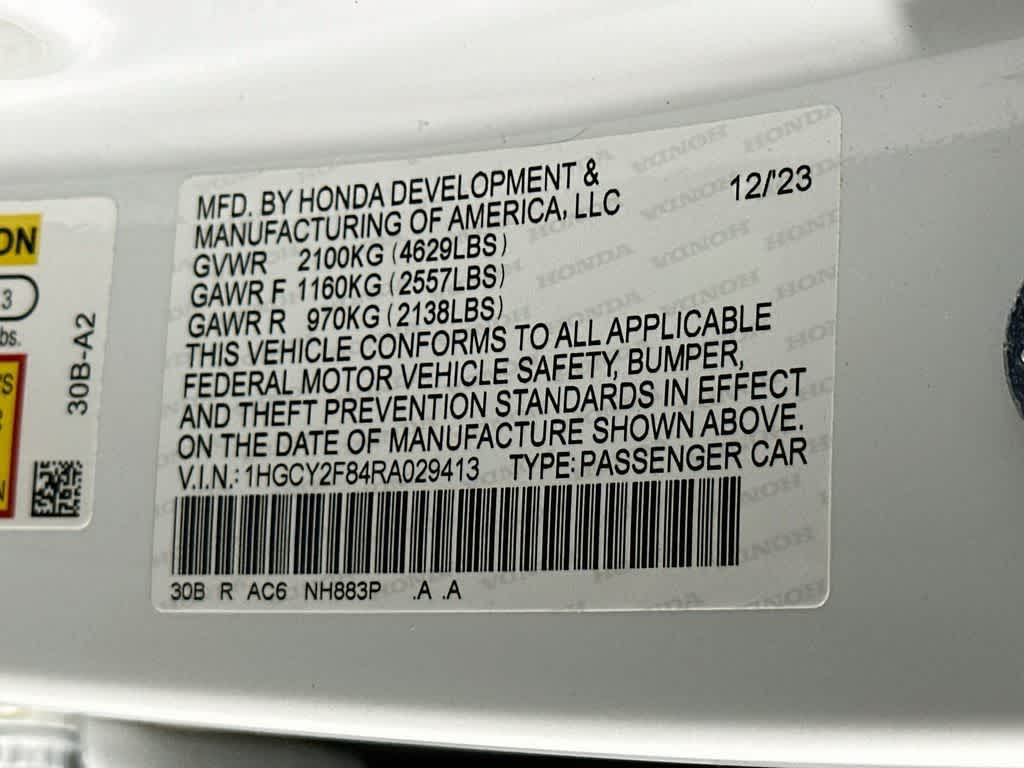Honda Accord Hybrid Touring 2024