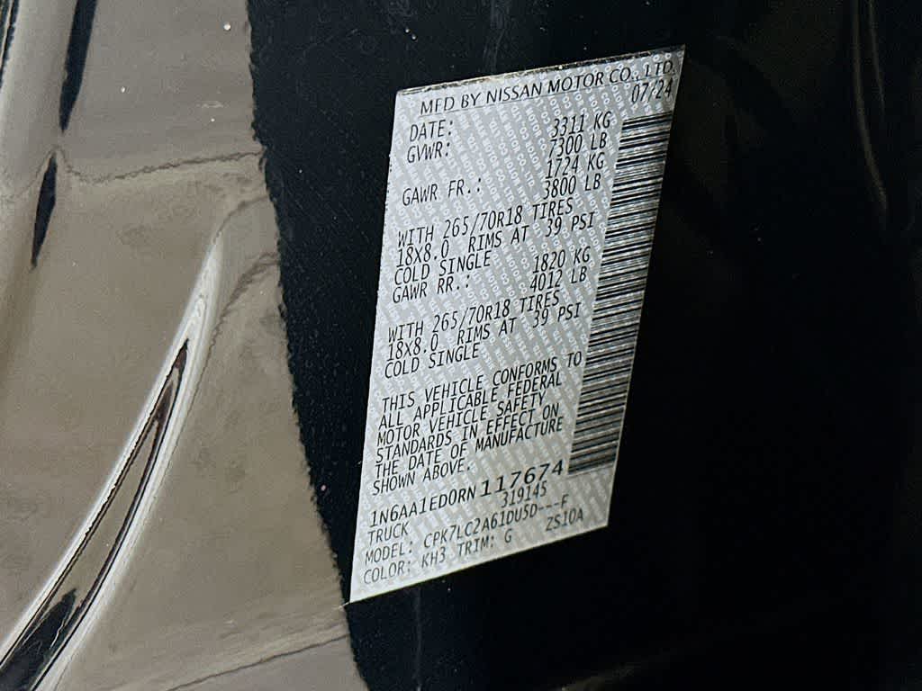 Nissan Titan SV 2024