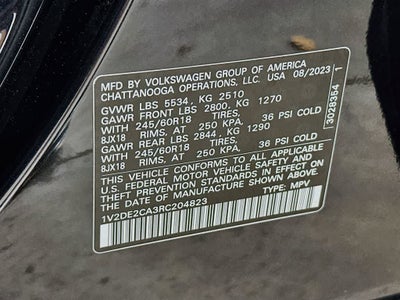 Volkswagen Atlas Cross Sport 2.0T SE 2024