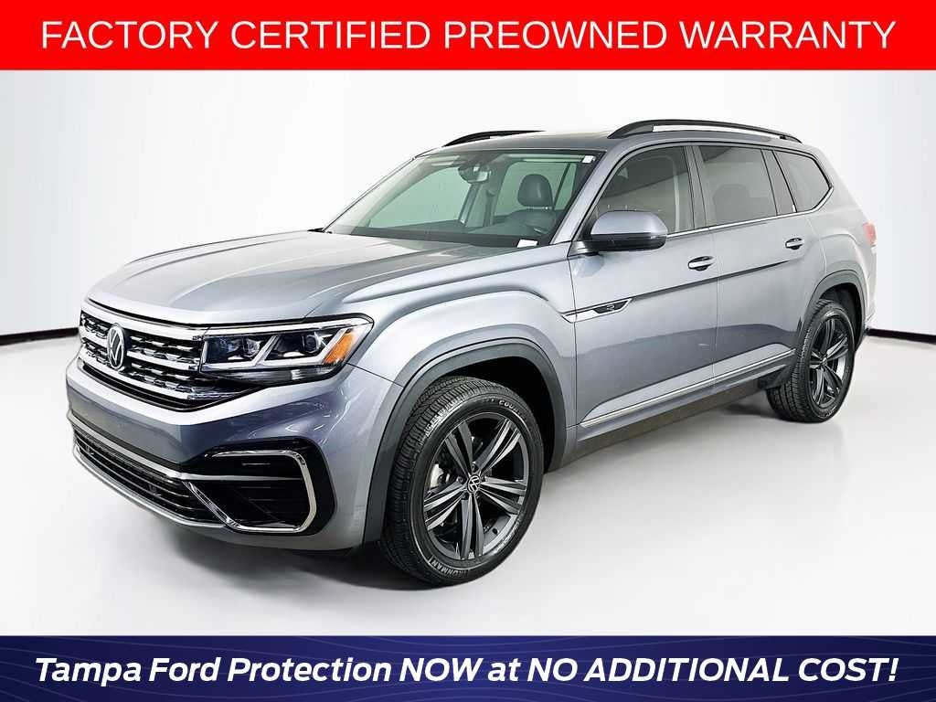 Volkswagen Atlas 3.6 L V6 SE con paquete Technology R-Line (2021)