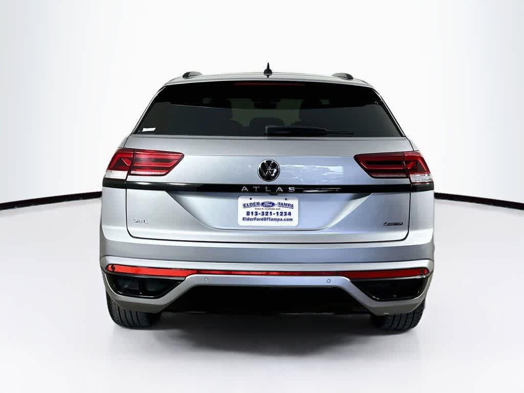 Volkswagen Atlas Cross Sport 2.0T SEL R-Line Negro 2023