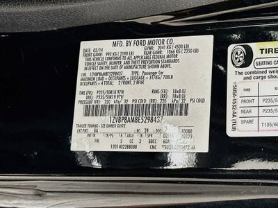 Ford Mustang V6 2014