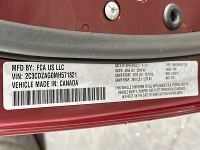 Dodge Challenger SXT 2021