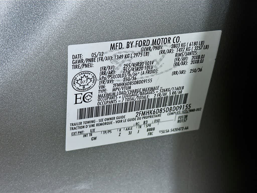 Ford Flex Limited 2013