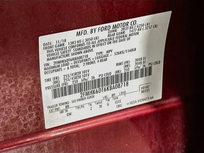 Ford Flex Limited EcoBoost 2019