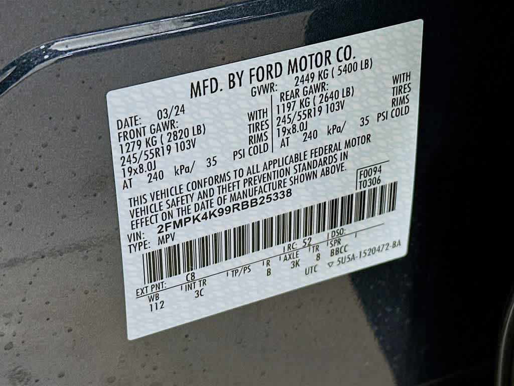 Ford Edge Titanium 2024