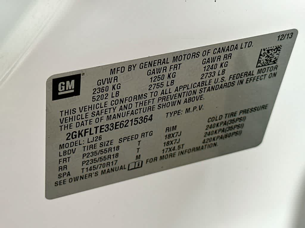 GMC Terrain SLT de 2014