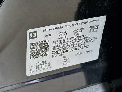 2022 Chevrolet Equinox RS