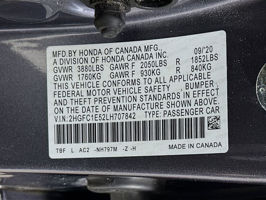 Honda Civic Si Base 2020