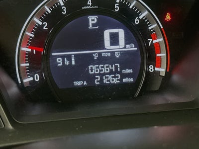 Honda Civic Coupé LX-P 2016