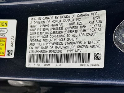 Honda CR-V EX 2024