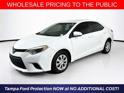 Toyota Corolla L de 2016