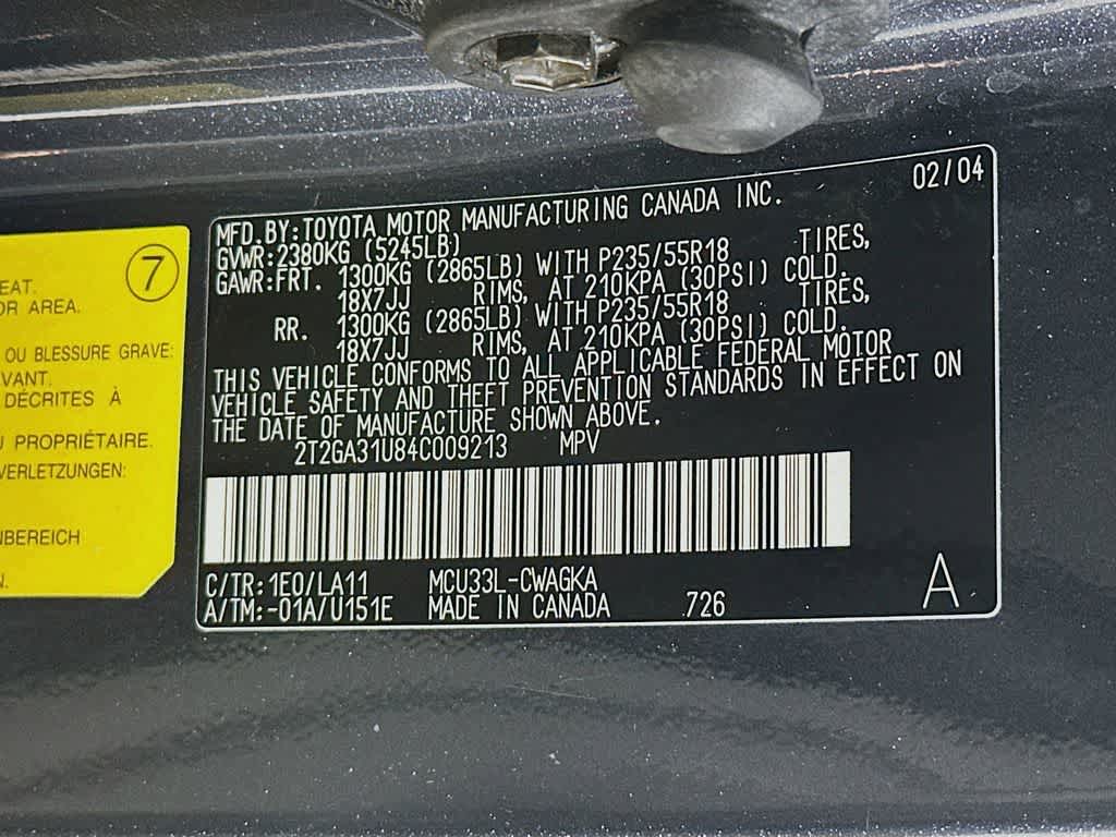 Lexus RX 330 Base 2004