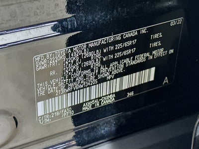 Toyota RAV4 Hybrid XLE 2022