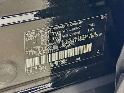 Toyota RAV4 XLE 2022