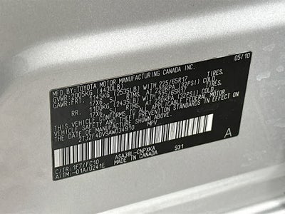 Toyota RAV4 Base 2010