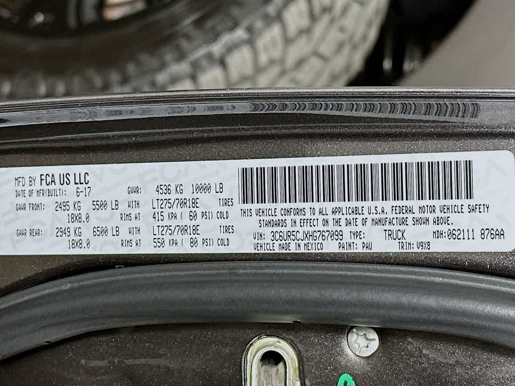 RAM 2500 Tradesman 2017