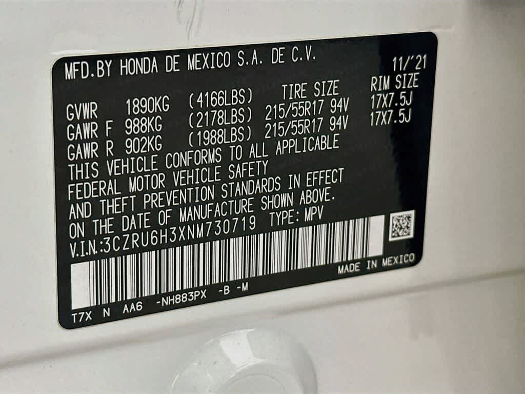 Honda HR-V LX 2022