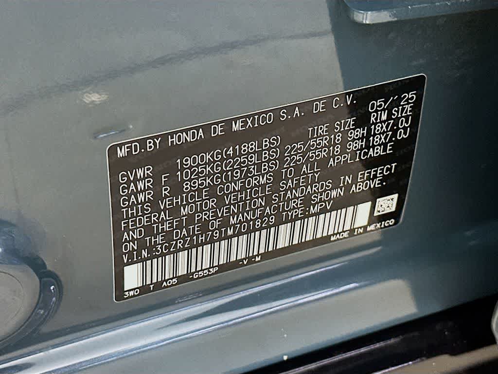 Honda HR-V EX-L 2026