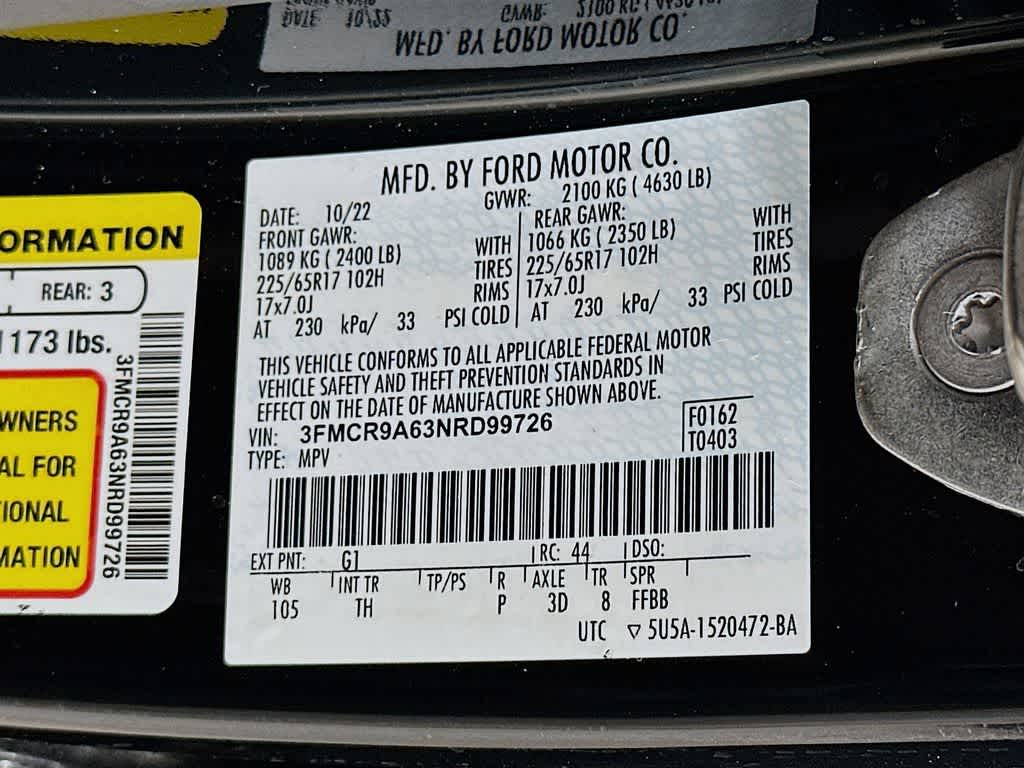 2022 Ford Bronco Sport Base