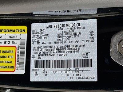 2025 Ford Bronco Sport Big Bend