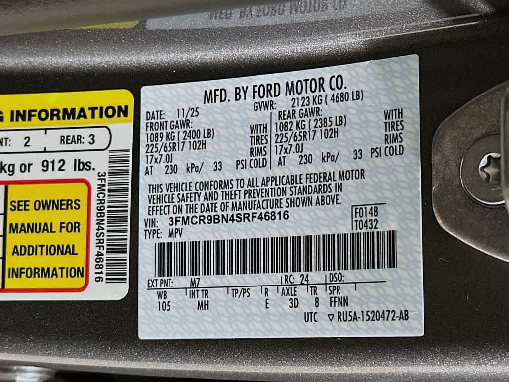 2025 Ford Bronco Sport Big Bend