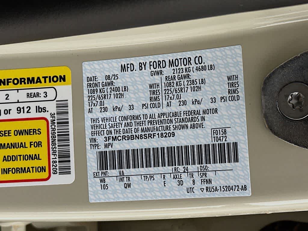 2025 Ford Bronco Sport Big Bend